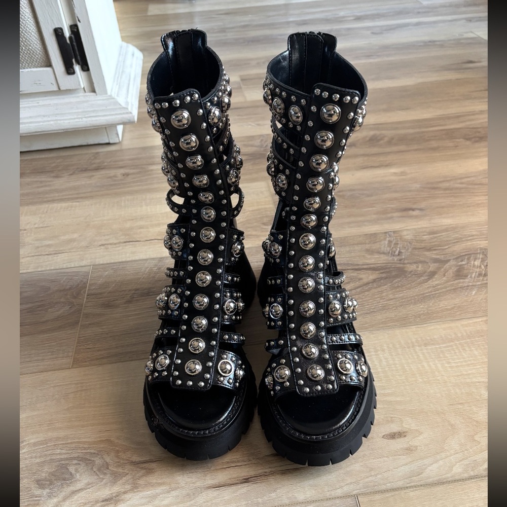 Jeffrey Campbell Expression Platform Gladiator Sa… - image 1